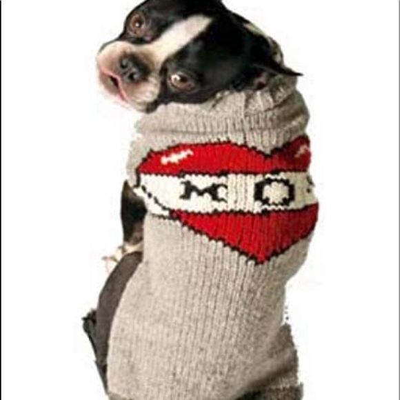 Chilly Dog Tattooed Mom Dog Sweater, X-Large